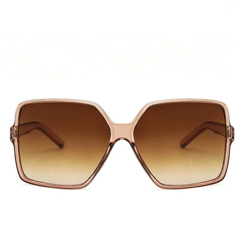 Oversized Sunglasses Women Plastic Female